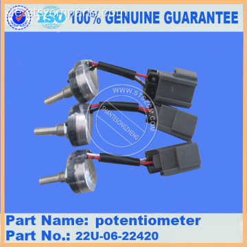 PC220-7 WA320-6 PC2000-8 Potentiometer-Baugruppe 22U-06-22420